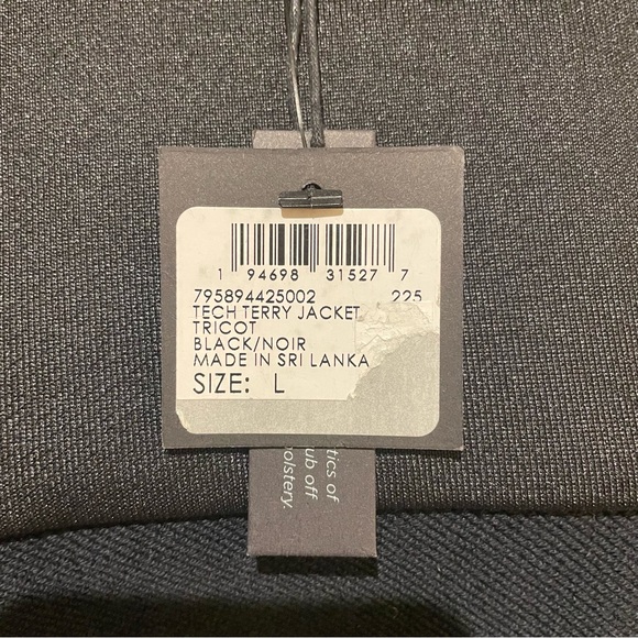 NWT Club Monaco Tech Terry Jacket - Picture 11 of 16
